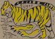 wajang knip tijger