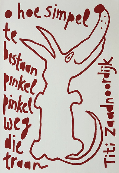 o hoe simpel te bestaan pinkel pinkel weg die traan