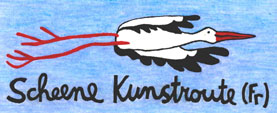 Titi Zaadnoordijk bij de Scheene Kunstroute