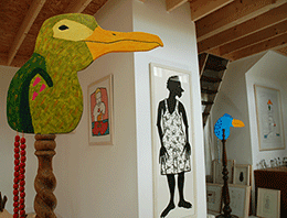 Expositieruimte Atelier Titi Zaadnoordijk