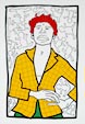 baby uit een serie handenfiguren