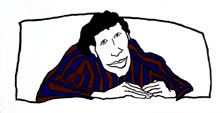 handenportret streep