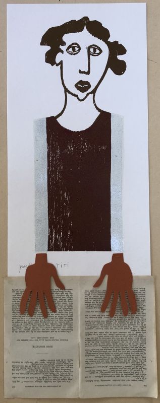 portret Geesje leest