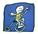 broertje, uit een serie fietsjes