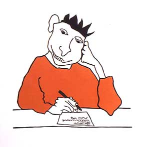 meneertje x schrijft een brief