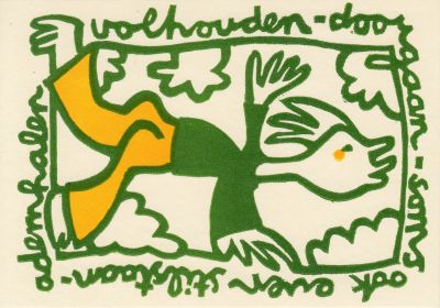volhouden-doorgaan geel-groen